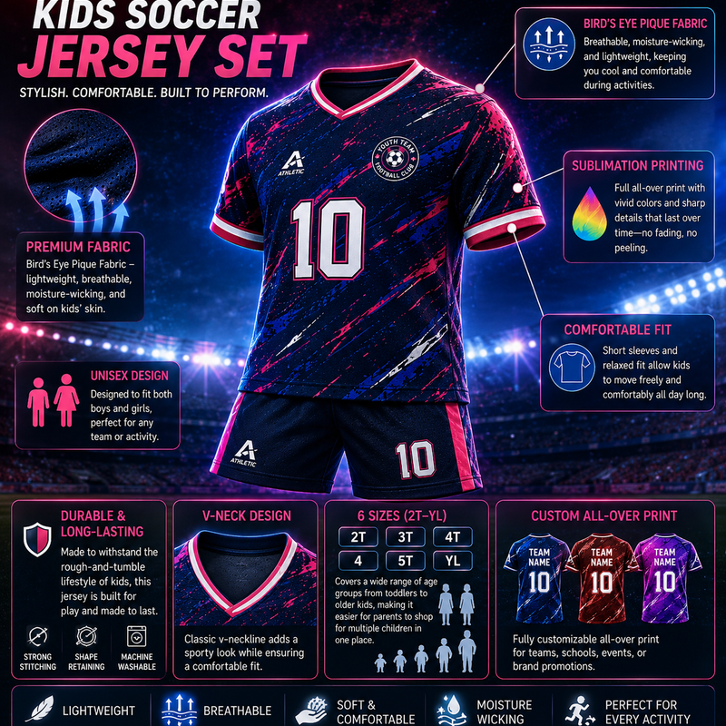 Personalized Portugal Kids/Youths Soccer Jersey, Custom Name Number Portugal Jersey, Support Football Team Outfit (Copy)