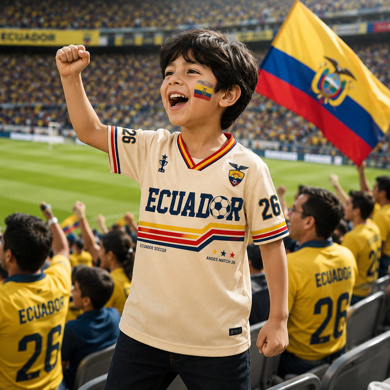 Ecuador Soccer Jersey, Retro La Tri Shirt, Custom Name Number Jersey, Ecuadorian Soccer Fan Gift