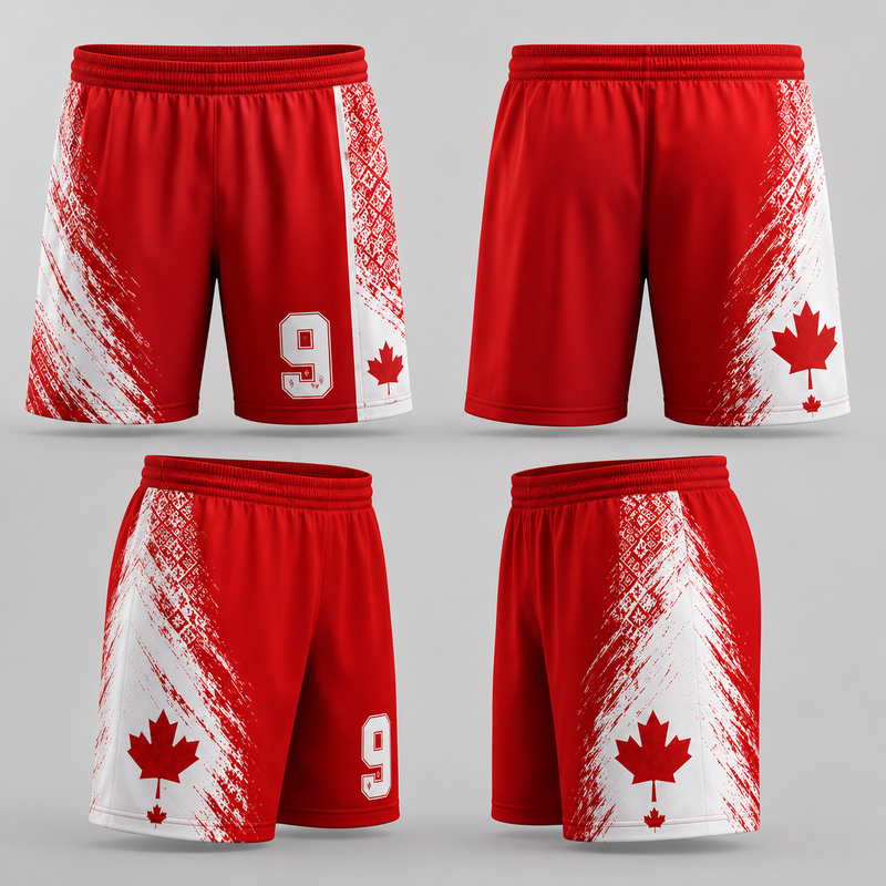 Personalized Canada Kids Soccer Jersey, Custom Name Number Football Uniform, Canada Youth Soccer Kit, Toddler Soccer Outfit