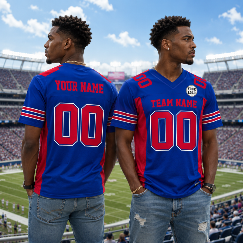 Custom Football Jersey for Adult Kid, Customized Team Name Number Football Team Jersey Shirt, Personalized College Football Team Fans Jersey