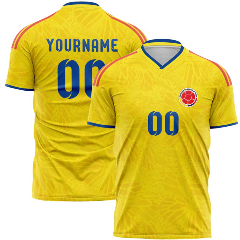 Custom Soccer Jersey Mens Womens Colombia 2026 Cup T Shirts For Fans Birthday Mother's Father's Day Gifts