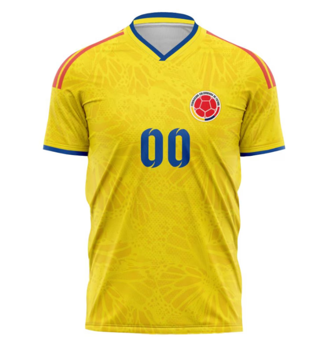 Custom Soccer Jersey Mens Womens Colombia 2026 Cup T Shirts For Fans Birthday Mother's Father's Day Gifts