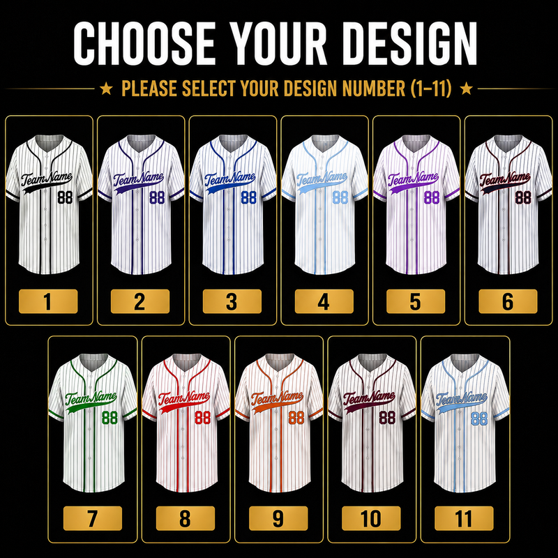 Custom Stripe Baseball Jersey , Personalized White Stripe Baseball Jerseys Pinstripe Baseball Shirt Hip Hop Uniform for Men Women Kids Fans