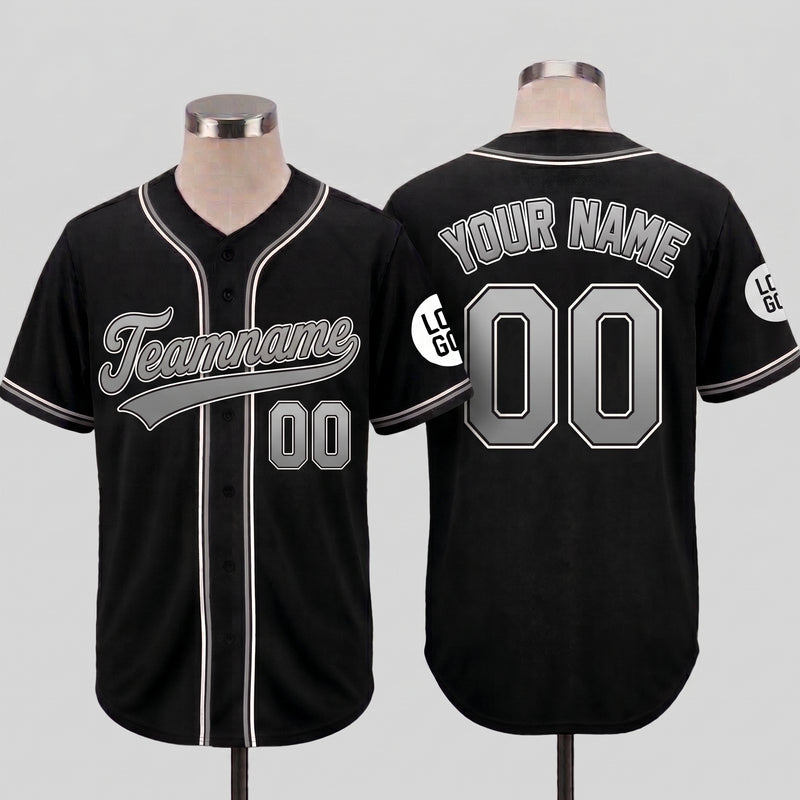Custom Black Jersey Name And Number Baseball Jersey