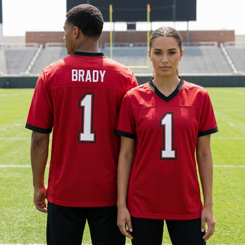 Custom Football Jersey, Personalized American Football Jerseys Name Number Logo, Perfect Gifts for Men Women Kids Toddler For Fan